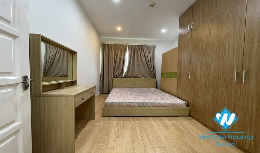 High floor apartment fully furnished new modern four bedrooms for rent E4 ciputra